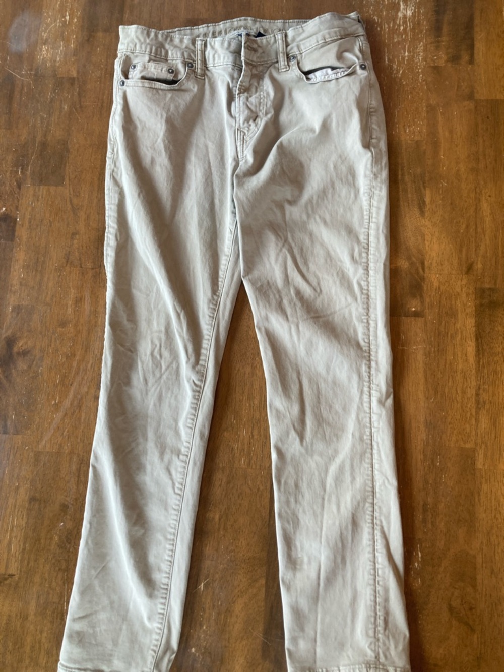 American Eagle Outfitters Tan Flex Chino Pants